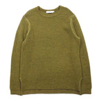SUBTLE ( Silver and Gold ) ワッフル ニット セーター S カーキ サイドスリット 06-6226-8125 日本製