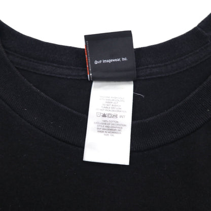 HARLEY DAVIDSON ビッグサイズ 両面プリント Tシャツ 5XL ブラック コットン ATLANTA