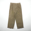 DOCKERS ( Levi's ) 00年代 コーデュロイ 2タック ワイド チノパンツ ワークパンツ L ベージュ RECODE
