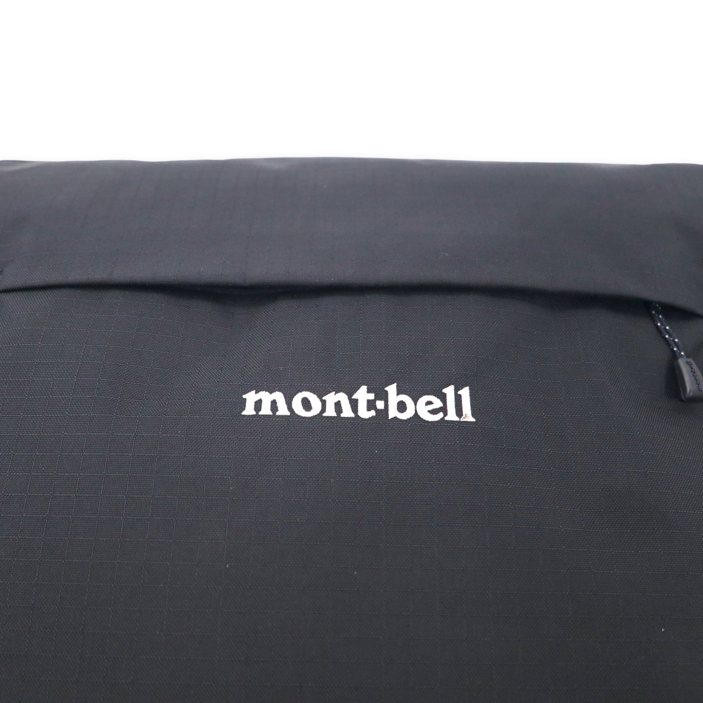 mont-bell ベルニナ ショルダーバッグ ブラック ナイロン リップストップ