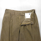 DOCKERS ( Levi's ) 00年代 コーデュロイ 2タック ワイド チノパンツ ワークパンツ L ベージュ RECODE