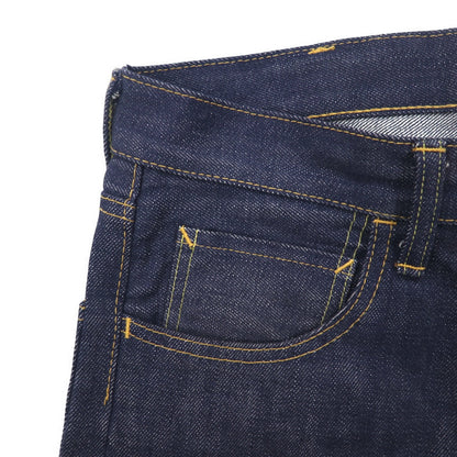 Sasquatchfabrix. セルビッヂ サルエル デニムパンツ S インディゴ ブルー リジッド 11AW-PA9-003 日本製