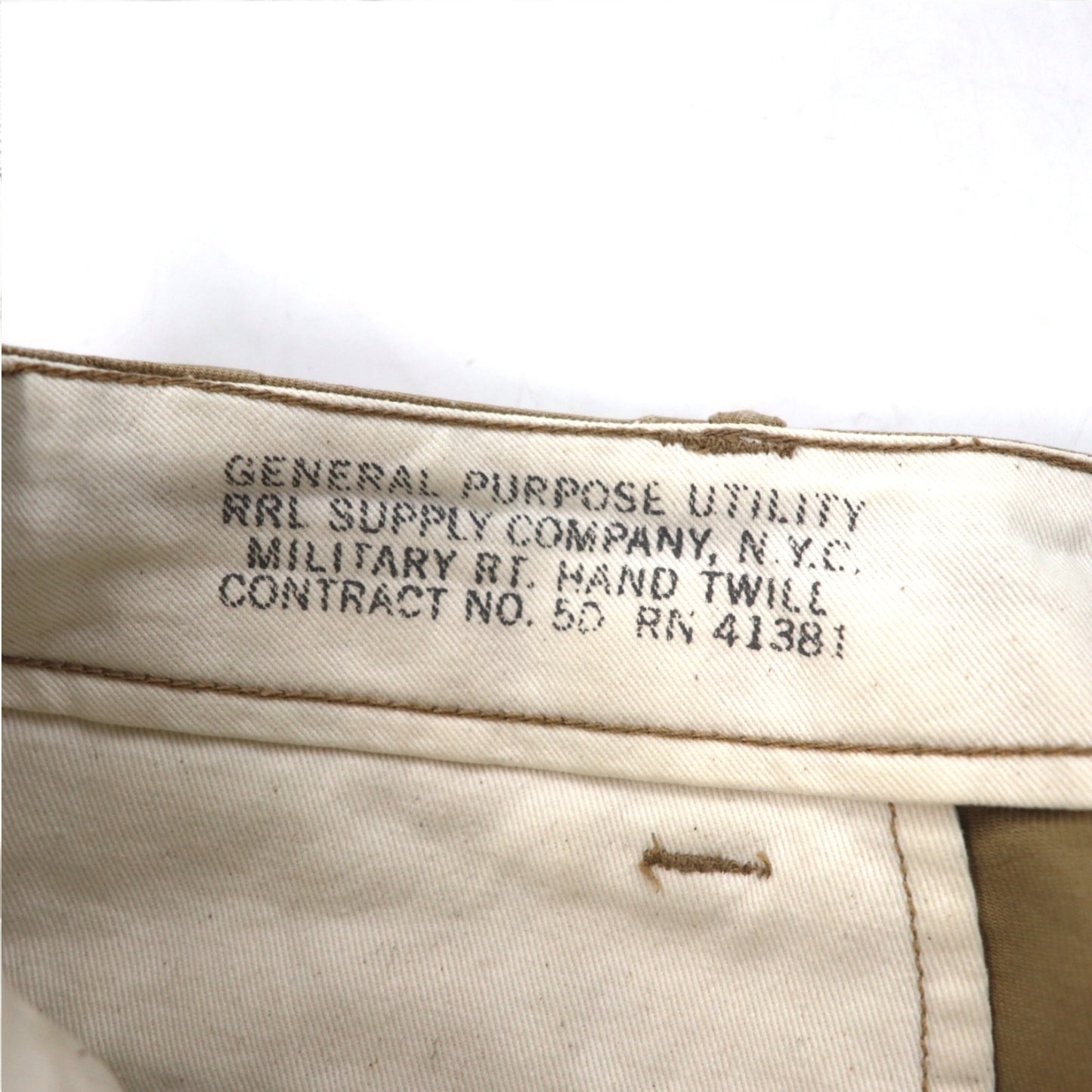 RRL RALPH LAUREN チノ ショートパンツ ショーツ M ベージュ コットン