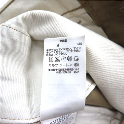 RRL RALPH LAUREN チノ ショートパンツ ショーツ M ベージュ コットン