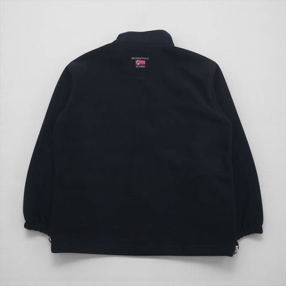 GEOGRAPHICAL NORWAY フルジップ フリースジャケット XXL ブラック ポリエステル