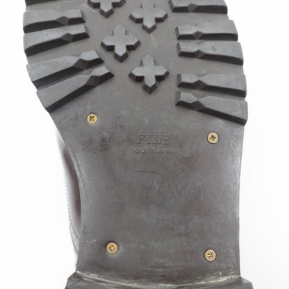 COMME des GARCONS HOMME ストレートチップ ドレスシューズ 25cm ブラウン レザー ラグソール