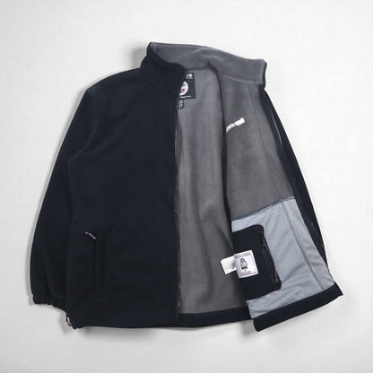 GEOGRAPHICAL NORWAY フルジップ フリースジャケット XXL ブラック ポリエステル