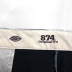 Dickies 874 Original Fit Chino Work Pants, XL, Black, Big Size