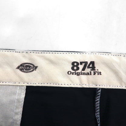 Dickies 874 Original Fit Chino Work Pants, XL, Black, Big Size