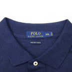 POLO RALPH LAUREN Pima Soft Touch Polo Shirt XXL Navy Cotton Small Pony Embroidery