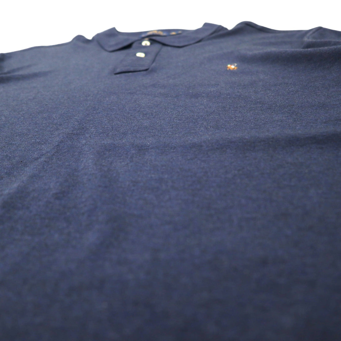 POLO RALPH LAUREN Pima Soft Touch Polo Shirt XXL Navy Cotton Small Pony Embroidery
