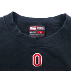 SPORTEX USA made college embroidered sweatshirt XL black cotton OHIO STATE big size