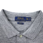 POLO RALPH LAUREN Classic Fit Polo Shirt XXL Grey Cotton Small Pony Embroidery