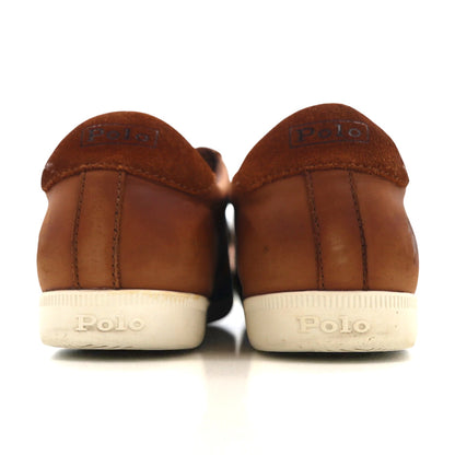 Polo by Ralph Lauren カミロ CAMILO Ⅱ トレーナーシューズ スニーカー 27cm ブラウン レザー 14557