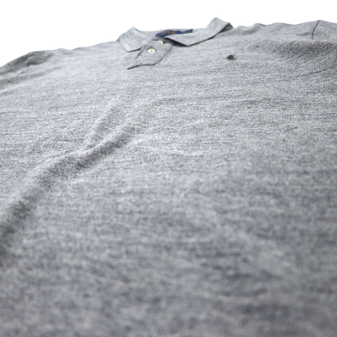 POLO RALPH LAUREN Classic Fit Polo Shirt XXL Grey Cotton Small Pony Embroidery