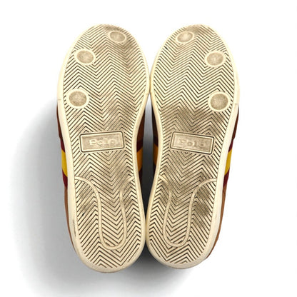 Polo by Ralph Lauren カミロ CAMILO Ⅱ トレーナーシューズ スニーカー 27cm ブラウン レザー 14557