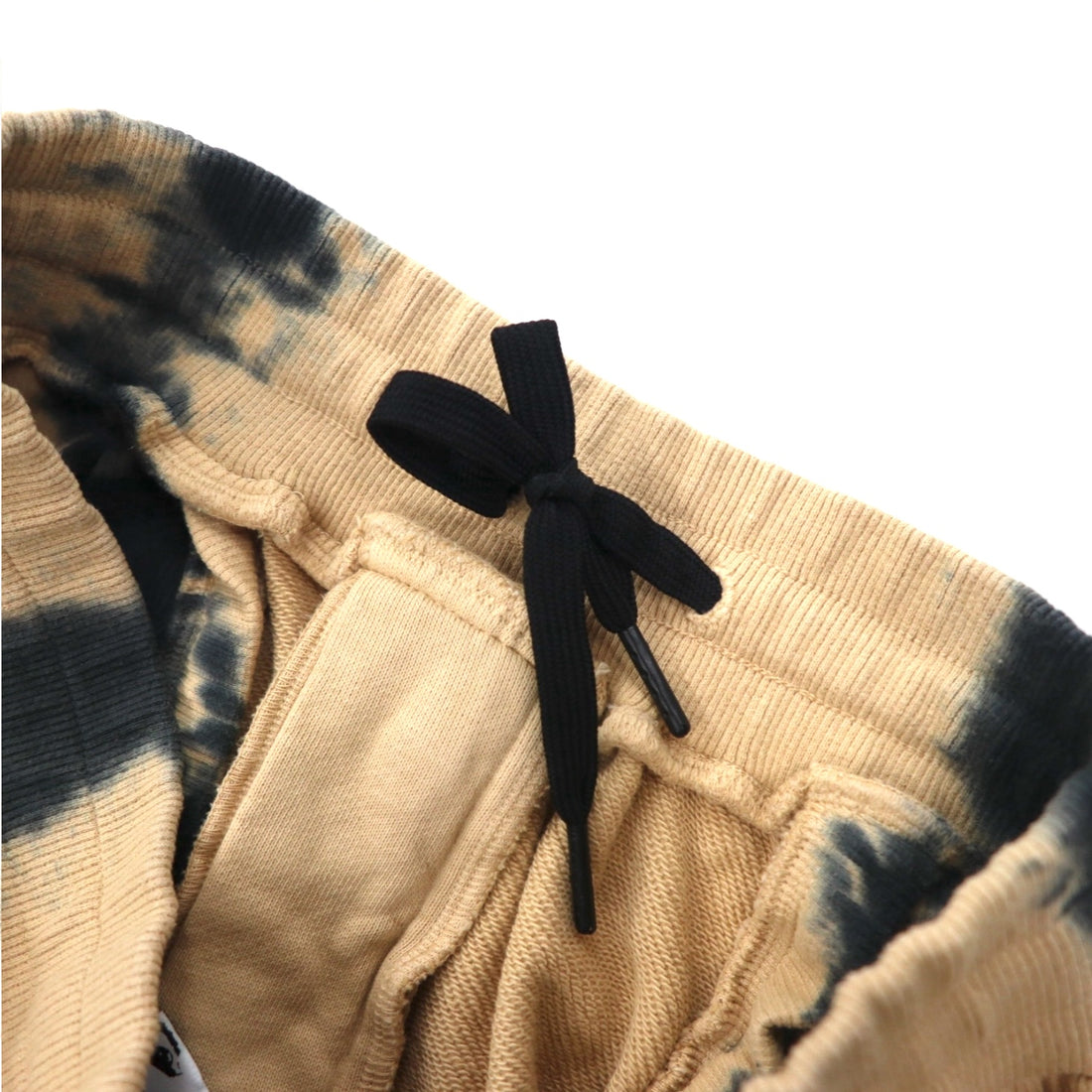 PAM PERKS AND MINI SWEATPANTS BTC RUST TIE DYE DUPIO PANTS BEIGE TIE DYE
