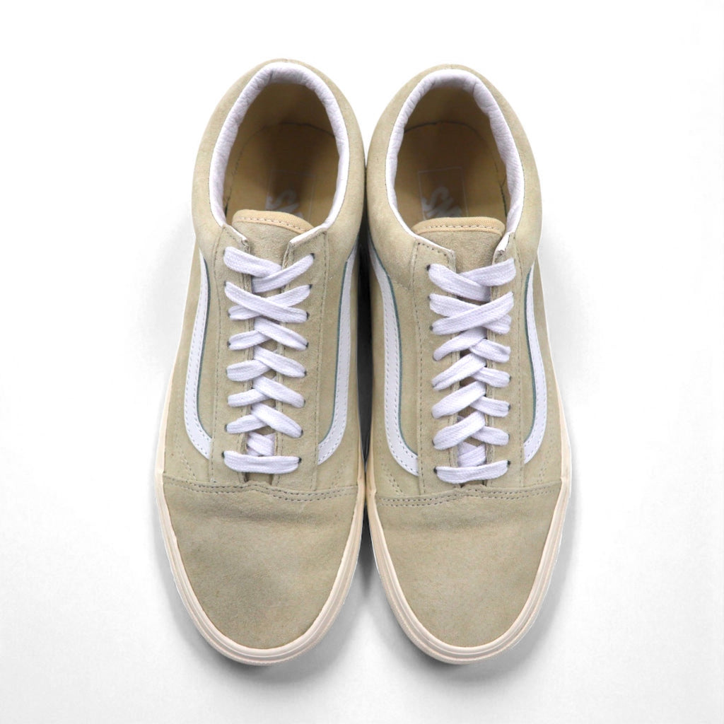 VANS オールドスクール OLDSKOOL ローカットスニーカー 28cm ベージュ スエード 撥水 US企画 VN0A5JMI94V