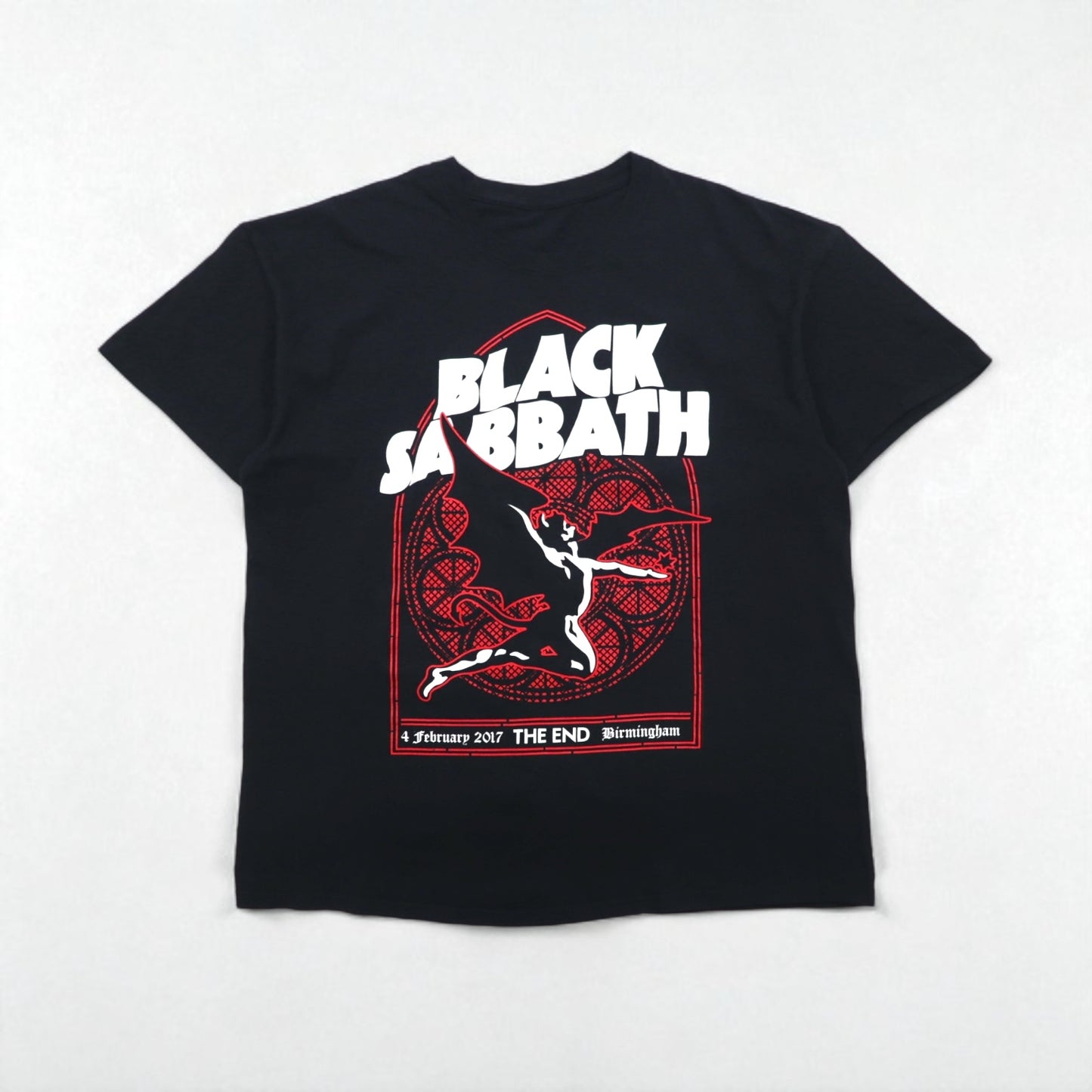 BLACK SABBATH ブラックザバス ロック バンド Tシャツ XL ブラック コットン