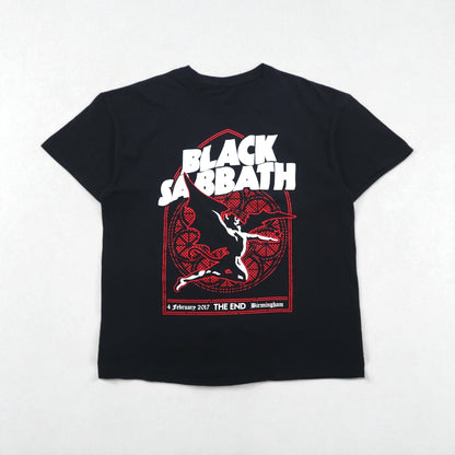 BLACK SABBATH ブラックザバス ロック バンド Tシャツ XL ブラック コットン