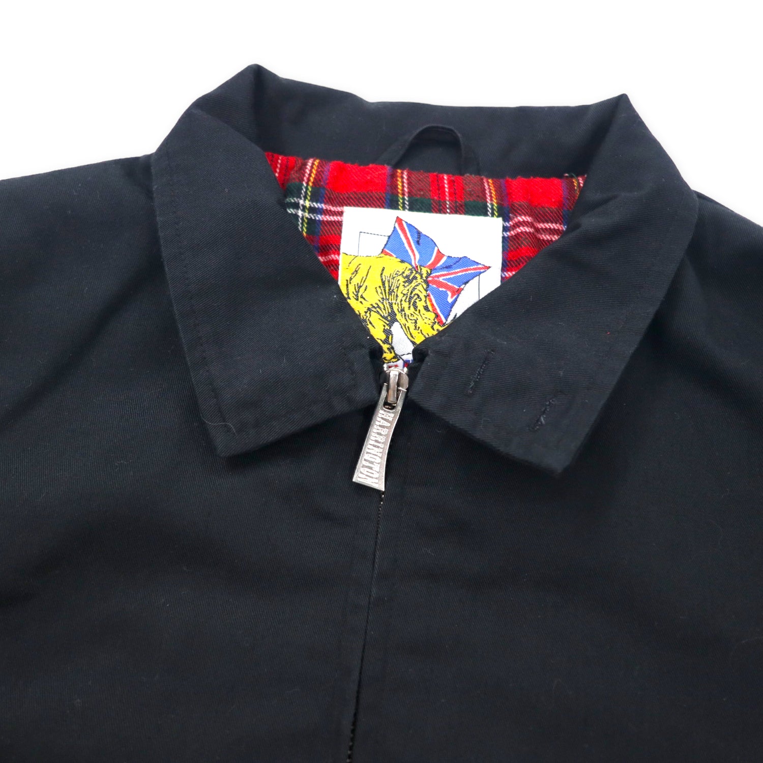 Harrington Swing Top Harrington Jacket M Black Cotton Lining