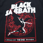 BLACK SABBATH Black Sabbath Rock Band T-shirt XL Black Cotton