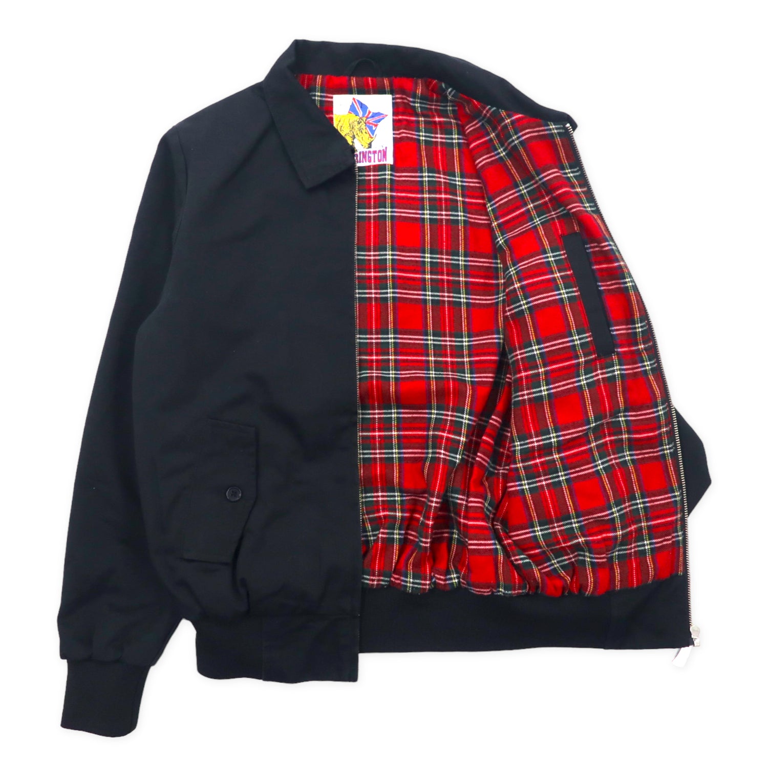 Harrington Swing Top Harrington Jacket M Black Cotton Lining