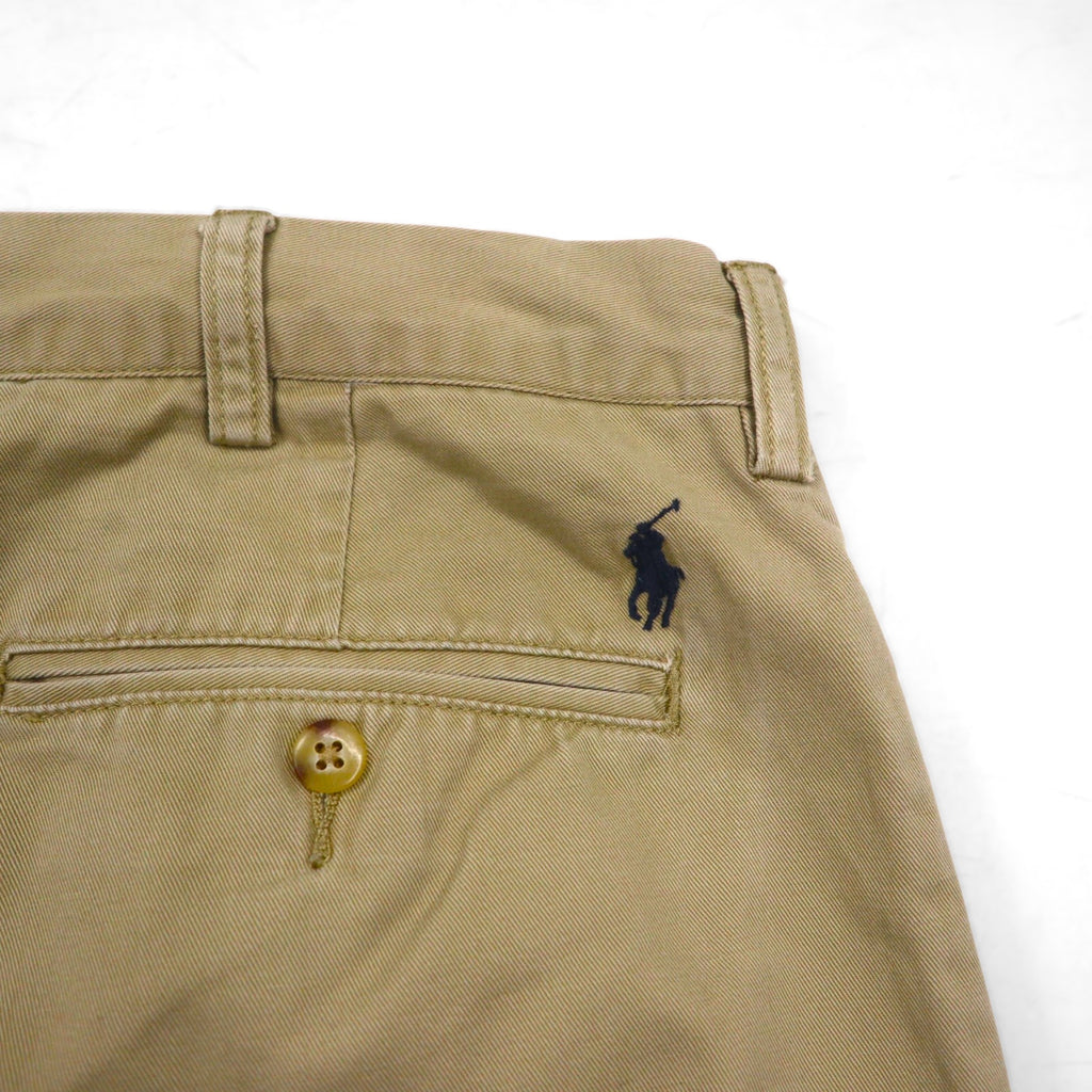 Polo Ralph Lauren 90s Polo Chino Pants, Double-Tuck Wide Leg Chino Work Pants, Size L, Beige, ETHAN PANT