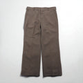 Levi's 80年代 USA製 Action Slacks スタプレ STA-PREST スラックスパンツ L ブラウン ロケットTALONジップ