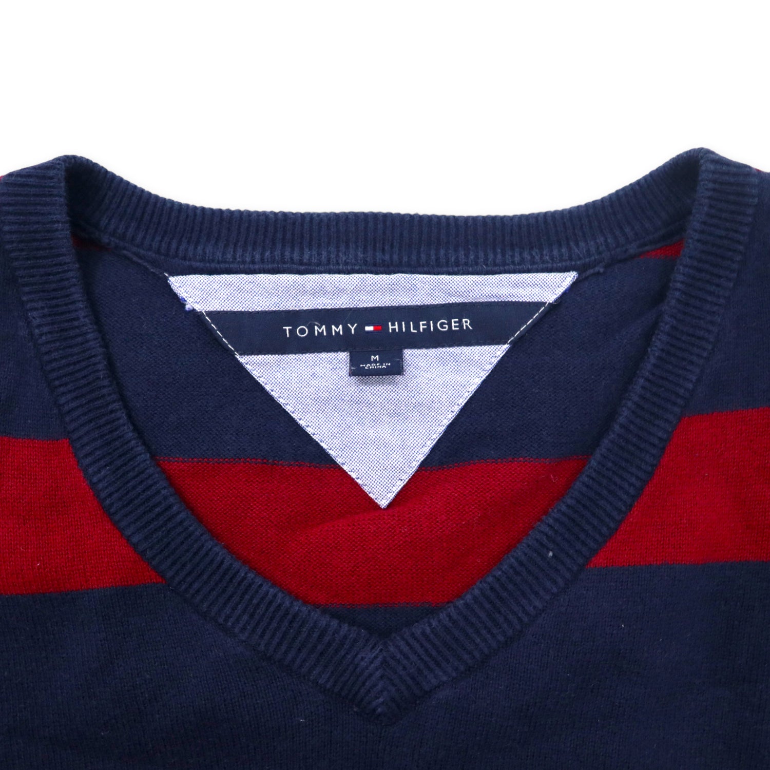 HILFIGER ヴィンテージ・VネックTシャツ M - トップス