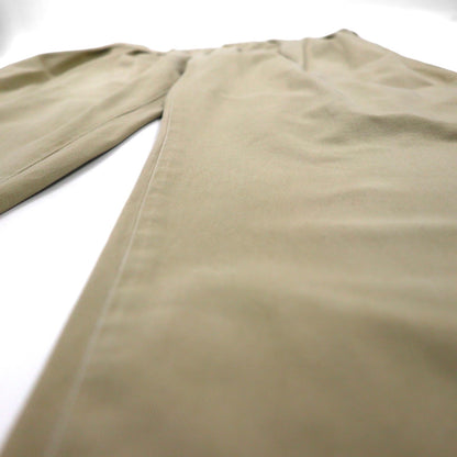 Polo Ralph Lauren 90年代 ポロチノ 2タック ワイド チノパンツ ワークパンツ L ベージュ ETHAN PANT