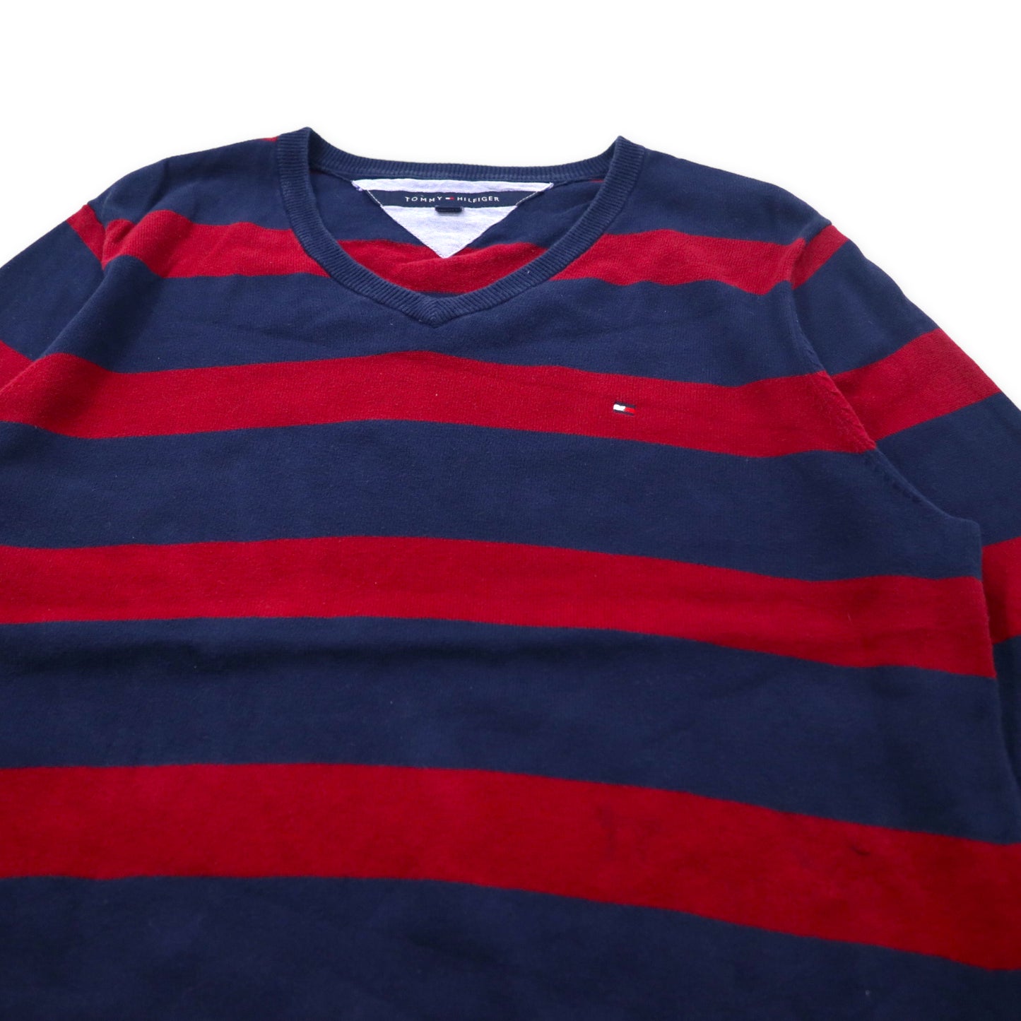 HILFIGER ヴィンテージ・VネックTシャツ M - トップス