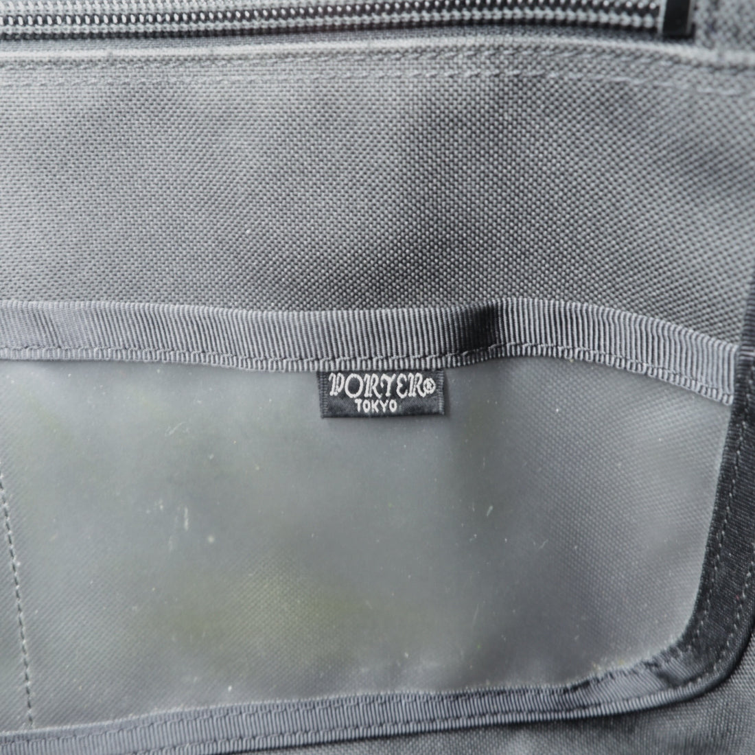 PORTER CLIP 2WAY Briefcase Shoulder Bag Black Business Bag Made in Japan