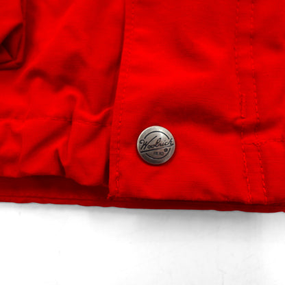 Woolrich 90s 60/40 Cross Mountain Parka, Size L, Red, Drawcord Liner, Double Zip