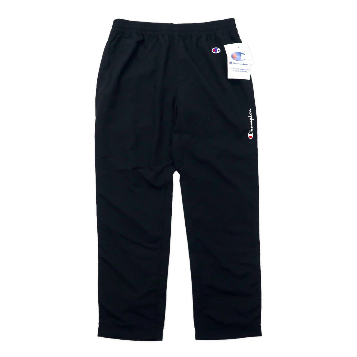 Champion Nylon Pants Jersey S Black Lining Mesh C3 M208 Unused