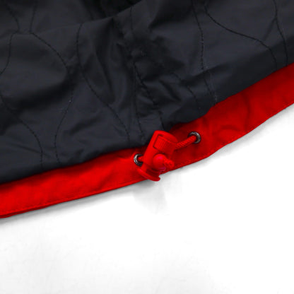 Woolrich 90s 60/40 Cross Mountain Parka, Size L, Red, Drawcord Liner, Double Zip