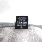 STUSSY 00年代 USA製 フルジップパーカー L グレー YESTERDAY TODAY TOMORROW バックロゴプリント