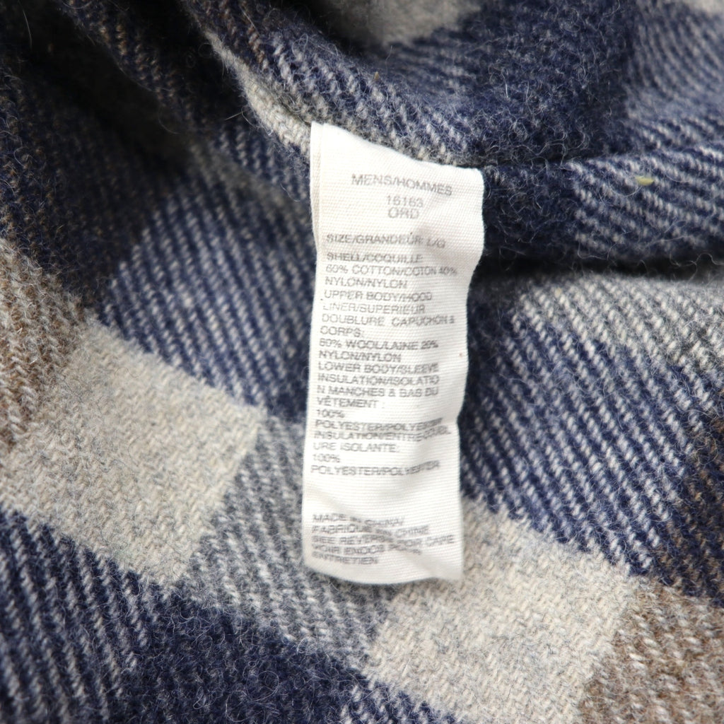 Woolrich 90年代 60/40クロス マウンテンパーカー L レッド ドローコード ライナー付 ダブルジップ