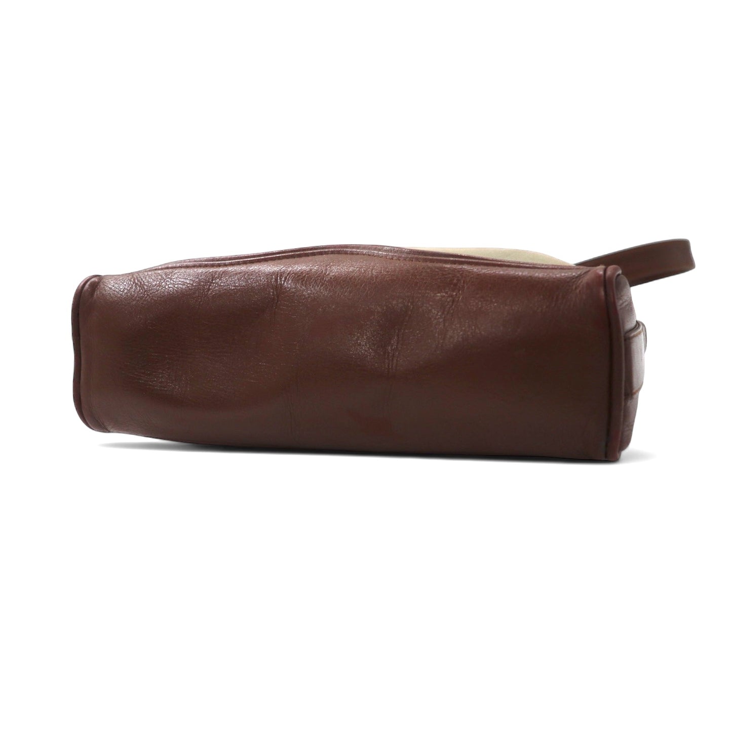 Burberrys オールド ショルダーバッグ ブラウン ナイロンキャンバス レザー 内側ノバチェック