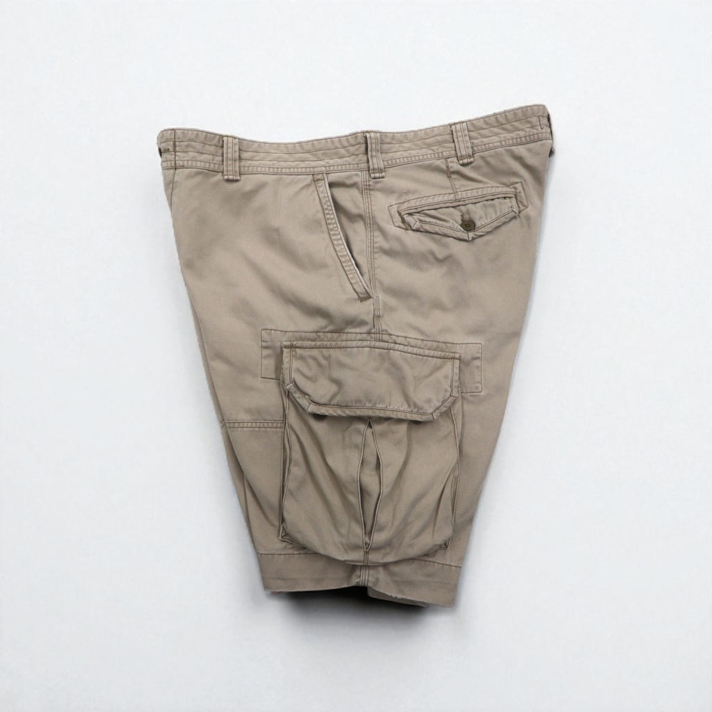 POLO RALPH LAUREN ポロチノ カーゴ ショートパンツ ハーフパンツ XL ベージュ コットン 膝下丈