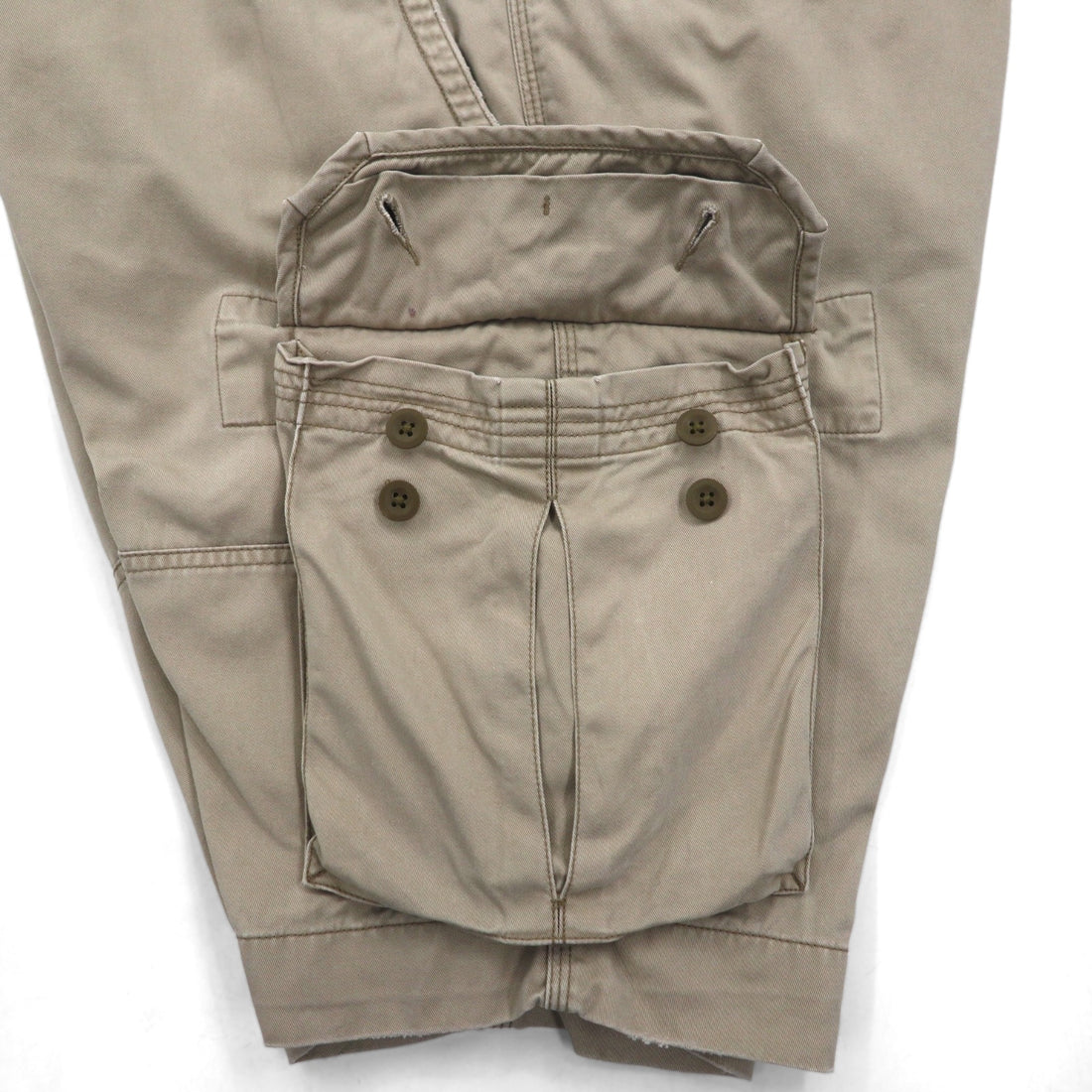 POLO RALPH LAUREN ポロチノ カーゴ ショートパンツ ハーフパンツ XL ベージュ コットン 膝下丈