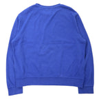 POLO RALPH LAUREN Performance Sweatshirt L Blue Cotton PERFORMANCE Small Pony Embroidery