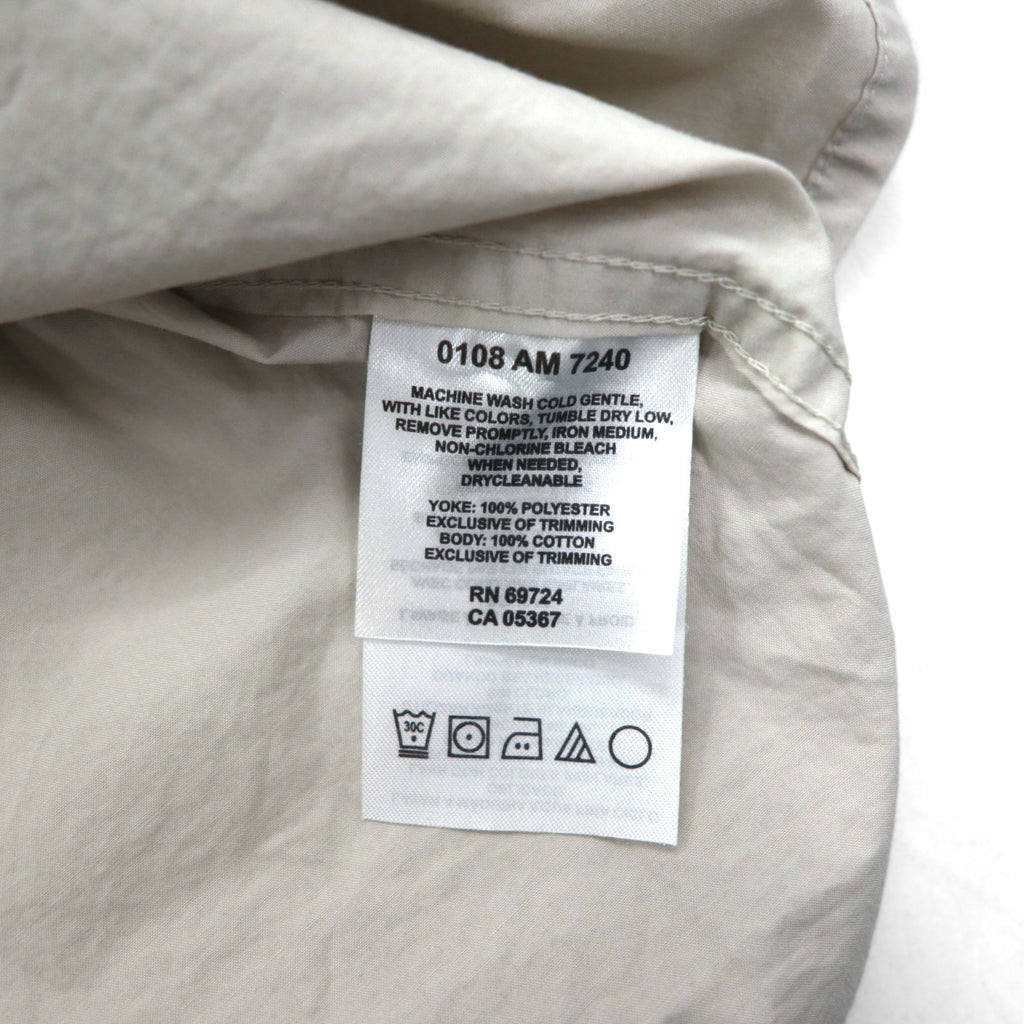 Columbia 半袖 ボタンダウン フィッシングシャツ M ベージュ ポリエステル Marquam Trail S/S Shirt AM7240 スリランカ製 未使用品