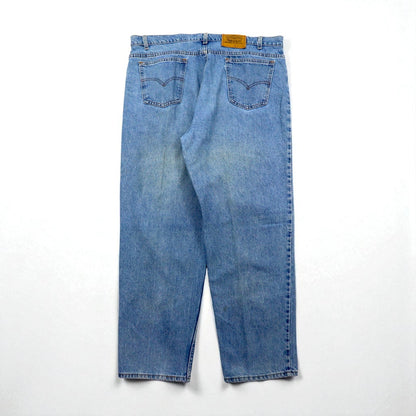 Levi's 90年代 USA製 553 バギー ワイド テーパード デニムパンツ ジーンズ XL インディゴ ビッグサイズ 40553-1714