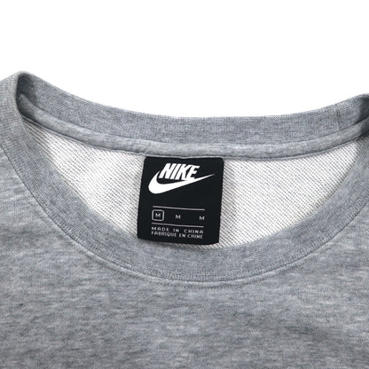 NIKE クルーネック スウェット M グレー コットン 804343-063