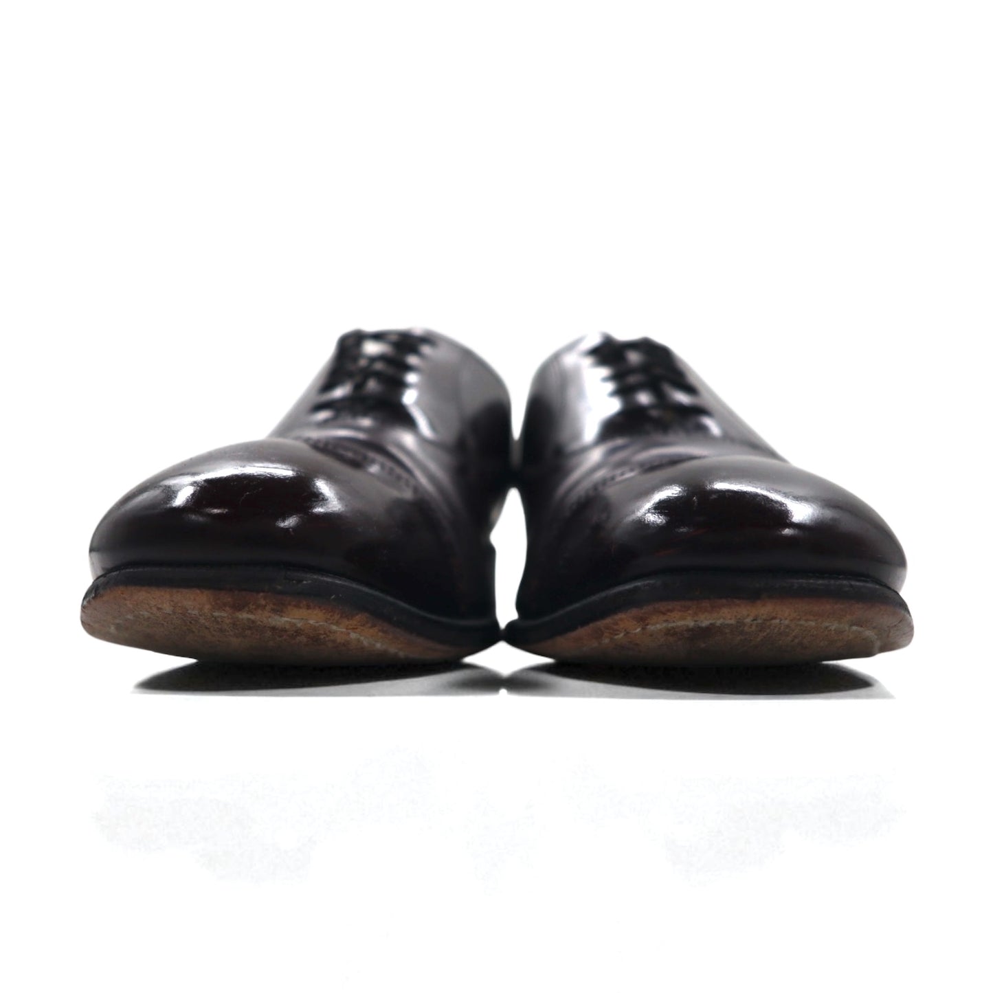 FLORSHEIM ストレートチップ ドレスシューズ 27.5cm ボルドー レザー 11616-601