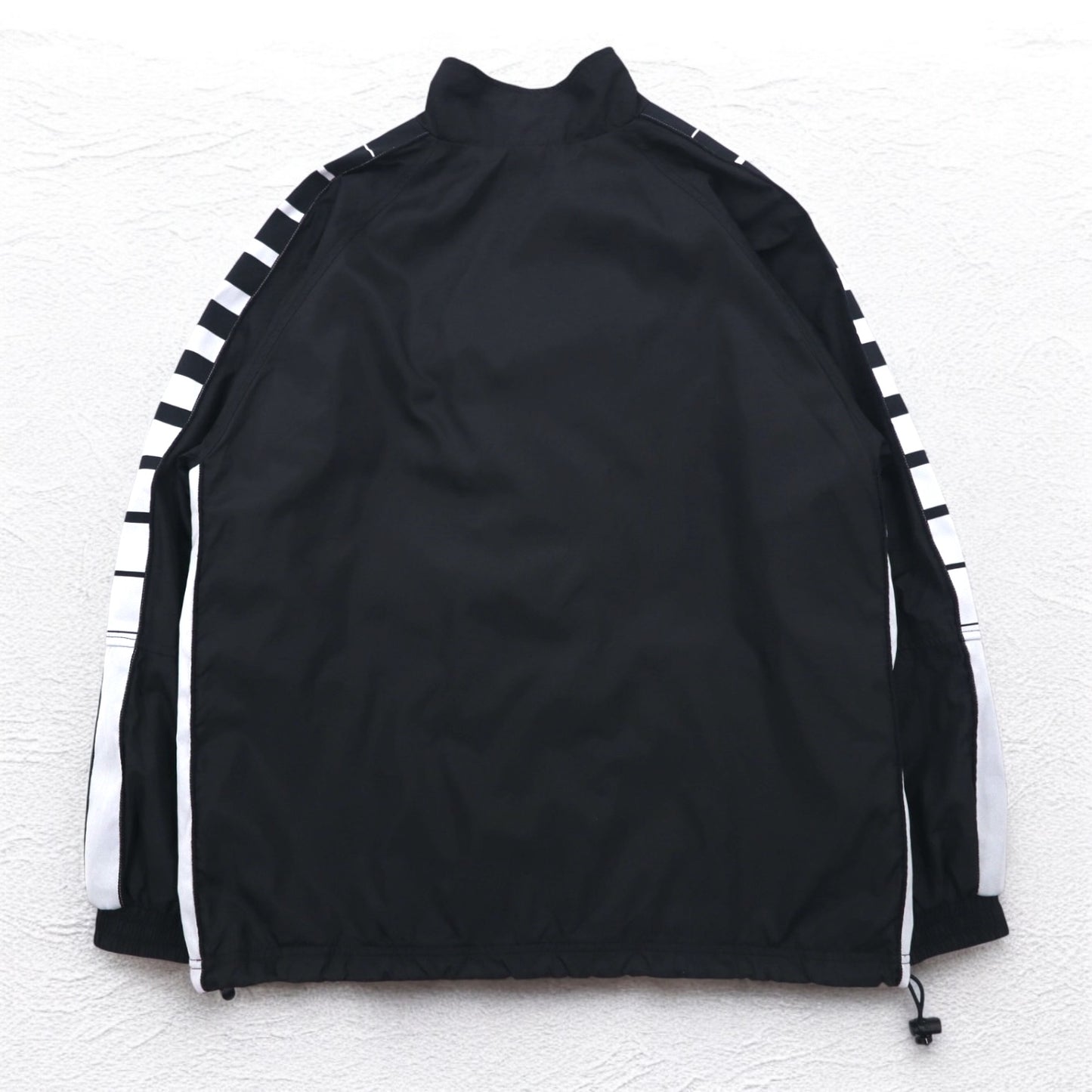 adidas TEAM 90年代 ナイロンジャケット トラックジャケット ジャージ XL サイドライン メッシュライナー