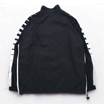 adidas TEAM 90年代 ナイロンジャケット トラックジャケット ジャージ XL サイドライン メッシュライナー