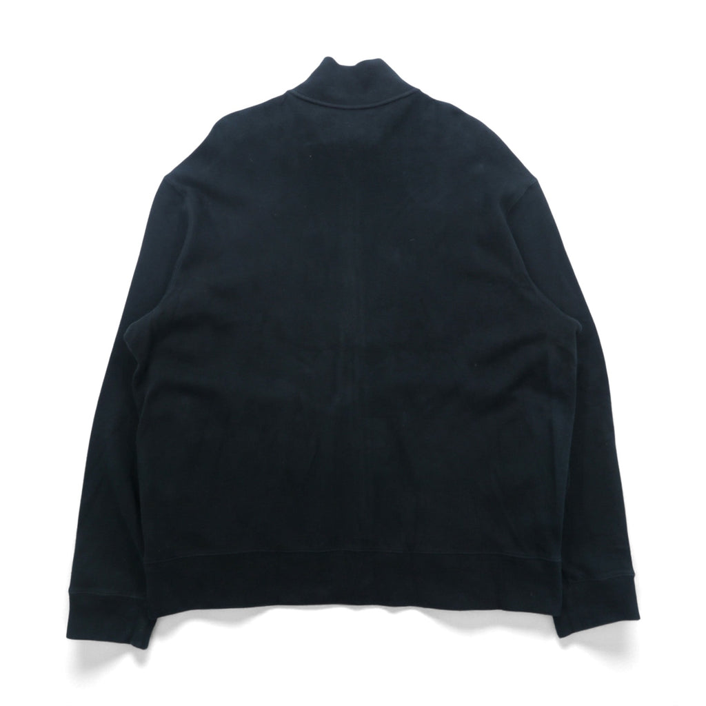 Polo by Ralph Lauren Full-Zip Sweatshirt Jacket XL Black Small Pony Embroidery Big Size