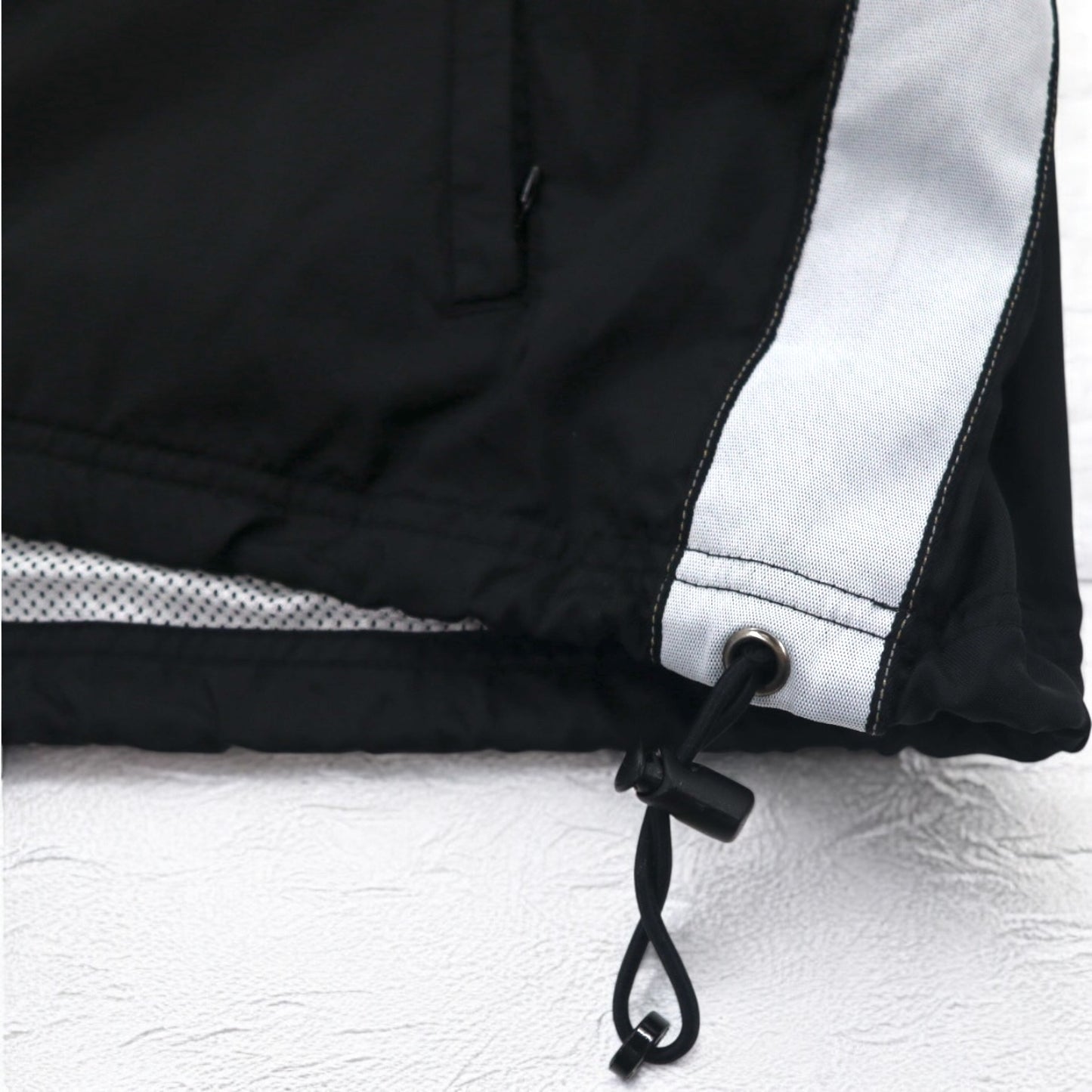 adidas TEAM 90年代 ナイロンジャケット トラックジャケット ジャージ XL サイドライン メッシュライナー